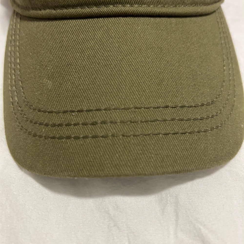 NWOT! Women's Roxy Olive/Pink Embroidered Ball Cap - -O/S - Picture 6 of 9